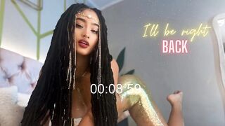 willow_hendrix - Slutty mulatto sucks a rubber cock and gets pleasure