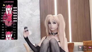 xenomy - Anime girl sitting naked on the couch