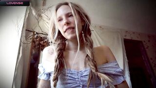 radiant_ada - The young girl with pigtails is enjoying herself