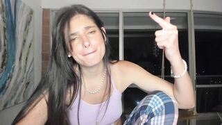 hollyshit_ - A young woman sits in clothes, communicates and does not want to undress