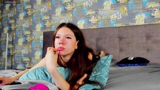 nicole_charm - Little girl with small tits striptease in front of the camera