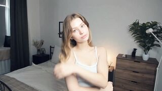 lesi_weis -The adorable little girl is sweet-talking