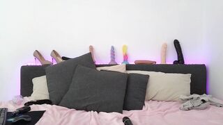 germangirl1996 - [young girl pleasuring her pussy with a vibrator and having a nice chat.